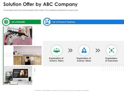 Solution offer by abc company seed funding ppt guidelines