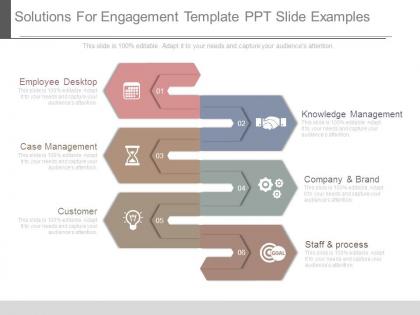 Solutions for engagement template ppt slide examples