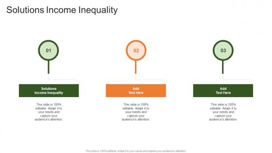 Solutions Income Inequality In Powerpoint And Google Slides Cpb
