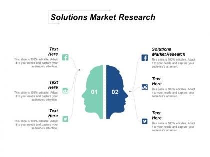 Solutions market research ppt powerpoint presentation infographic template guidelines cpb