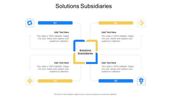 Solutions Subsidiaries In Powerpoint And Google Slides Cpb