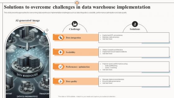 Solutions To Overcome Challenges In Data Warehouse Implementation