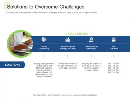 Solutions to overcome challenges rcm s w bid evaluation ppt ideas
