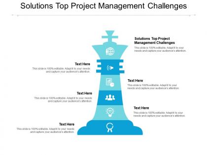 Solutions top project management challenges ppt powerpoint presentation portfolio cpb