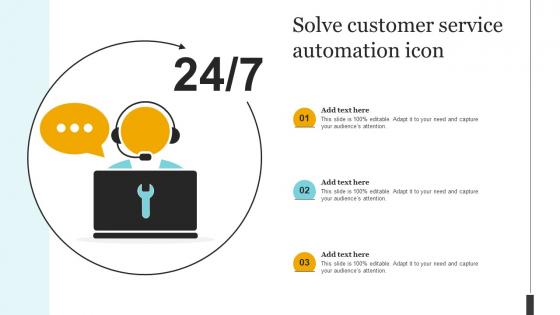 Solve Customer Service Automation Icon