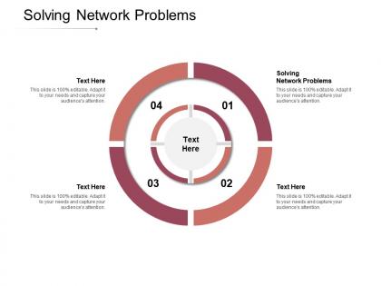 Solving network problems ppt powerpoint presentation styles background image cpb
