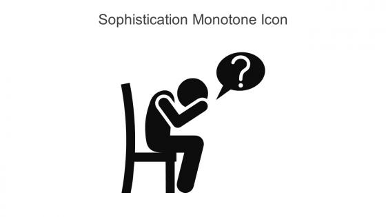 Sophistication Monotone Icon In Powerpoint Pptx Png And Editable Eps Format