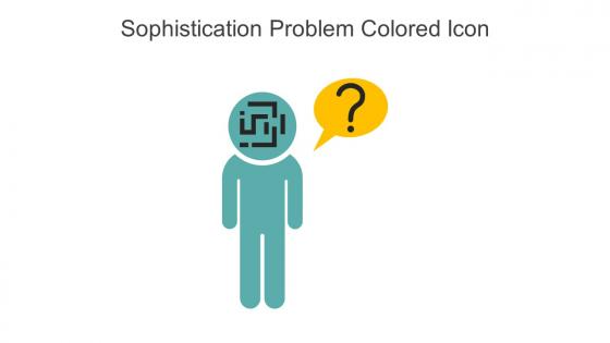 Sophistication Problem Colored Icon In Powerpoint Pptx Png And Editable Eps Format