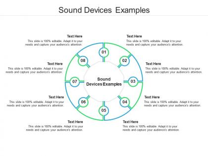 Sound devices examples ppt powerpoint presentation slides ideas cpb