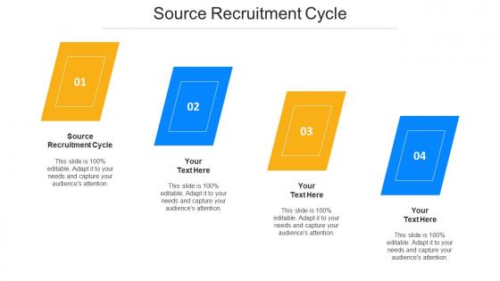 Source Recruitment Cycle Ppt Powerpoint Presentation Infographics Professional Cpb