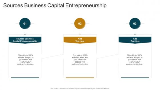 Sources Business Capital Entrepreneurship In Powerpoint And Google Slides Cpb