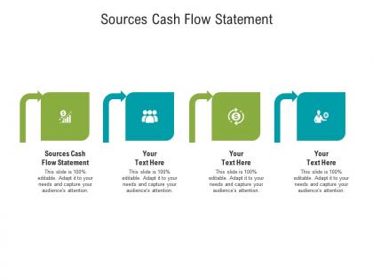 Sources cash flow statement ppt powerpoint presentation professional information cpb