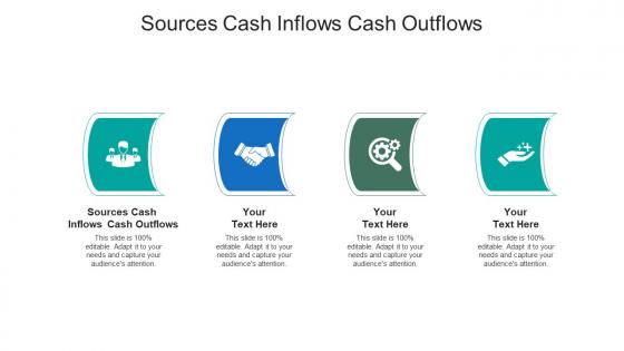 Sources cash inflows cash outflows ppt powerpoint presentation file templates cpb