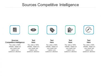 Sources competitive intelligence ppt powerpoint presentation layouts designs download cpb