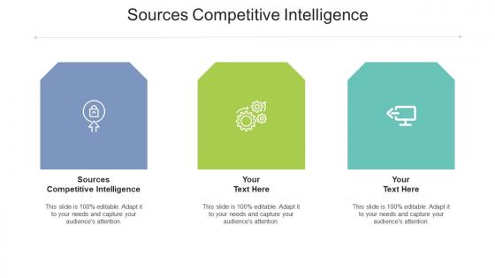 Sources competitive intelligence ppt powerpoint presentation outline shapes cpb
