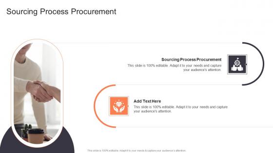 Sourcing Process Procurement In Powerpoint And Google Slides Cpb