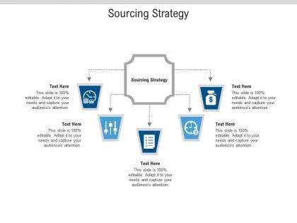 Sourcing strategy ppt powerpoint presentation layouts outfit cpb