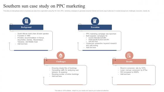 Southern Sun Case Study On PPC Marketing Boosting Campaign Reach MKT SS V