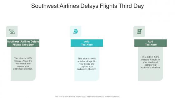 Southwest Airlines Delays Flights Third Day In Powerpoint And Google Slides Cpb