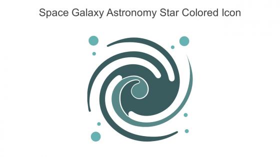 Space Galaxy Astronomy Star Colored Icon In Powerpoint Pptx Png And Editable Eps Format