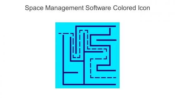 Space Management Software Colored Icon In Powerpoint Pptx Png And Editable Eps Format