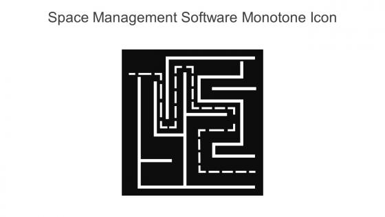 Space Management Software Monotone Icon In Powerpoint Pptx Png And Editable Eps Format