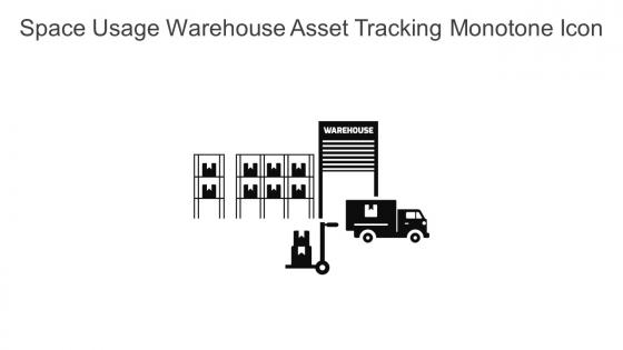 Space Usage Warehouse Asset Tracking Colored Icon In Powerpoint Pptx Png And Editable Eps Format