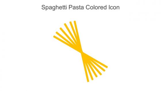 Spaghetti Pasta Colored Icon In Powerpoint Pptx Png And Editable Eps Format