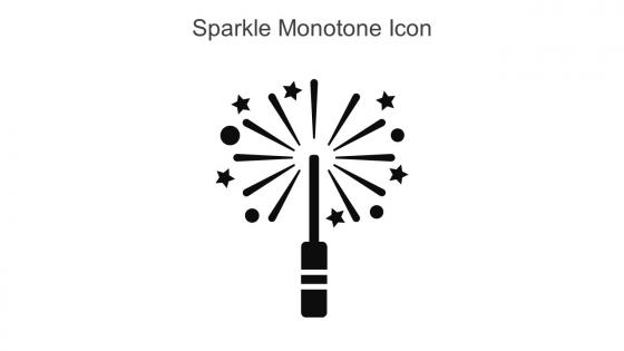 Sparkle Monotone Icon In Powerpoint Pptx Png And Editable Eps Format