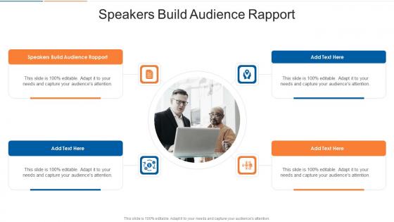 Speakers Build Audience Rapport In Powerpoint And Google Slides Cpb