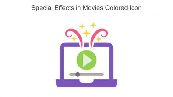 Special Effects In Movies Colored Icon In Powerpoint Pptx Png And Editable Eps Format