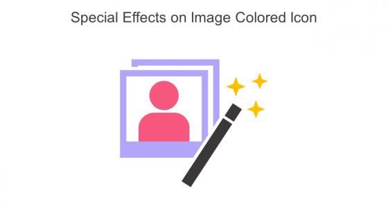Special Effects On Image Colored Icon In Powerpoint Pptx Png And Editable Eps Format