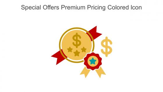 Special Offers Premium Pricing Colored Icon In Powerpoint Pptx Png And Editable Eps Format