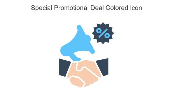 Special Promotional Deal Colored Icon In Powerpoint Pptx Png And Editable Eps Format