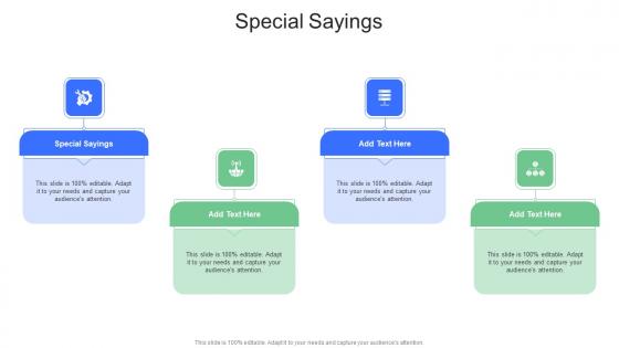Special Sayings In Powerpoint And Google Slides Cpb