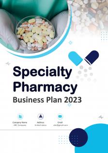 Specialty Pharmacy Business Plan Pdf Word Document