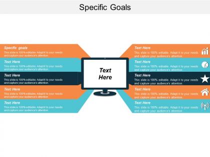 Specific goals ppt powerpoint presentation icon graphics download cpb