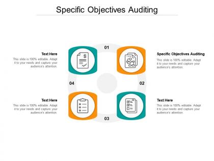 Specific objectives auditing ppt powerpoint presentation layouts demonstration cpb