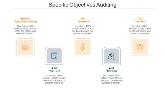 Specific Objectives Auditing Ppt Powerpoint Presentation Styles Examples Cpb