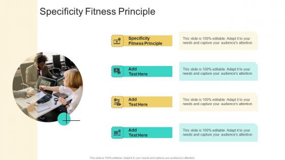 Specificity Fitness Principle In Powerpoint And Google Slides Cpb