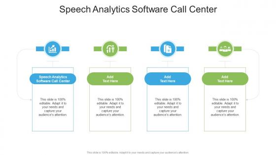 Speech Analytics Software Call Center In Powerpoint And Google Slides Cpb