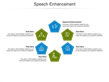 Speech enhancement ppt powerpoint presentation pictures clipart images cpb