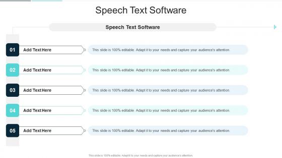 Speech Text Software In Powerpoint And Google Slides Cpb