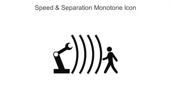Speed And Separation Monotone Icon In Powerpoint Pptx Png And Editable Eps Format