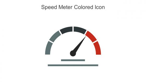 Speed Meter Colored Icon In Powerpoint Pptx Png And Editable Eps Format