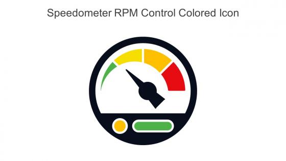 Speedometer Rpm Control Colored Icon In Powerpoint Pptx Png And Editable Eps Format