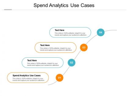 Spend analytics use cases ppt powerpoint presentation show files cpb