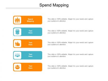 Spend mapping ppt powerpoint presentation file slideshow cpb
