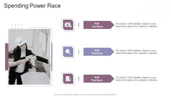 Spending Power Race In Powerpoint And Google Slides Cpb