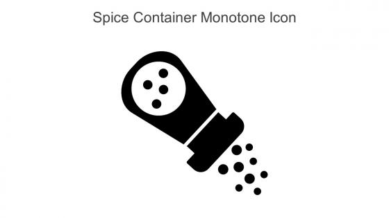 Spice Container Monotone Icon In Powerpoint Pptx Png And Editable Eps Format